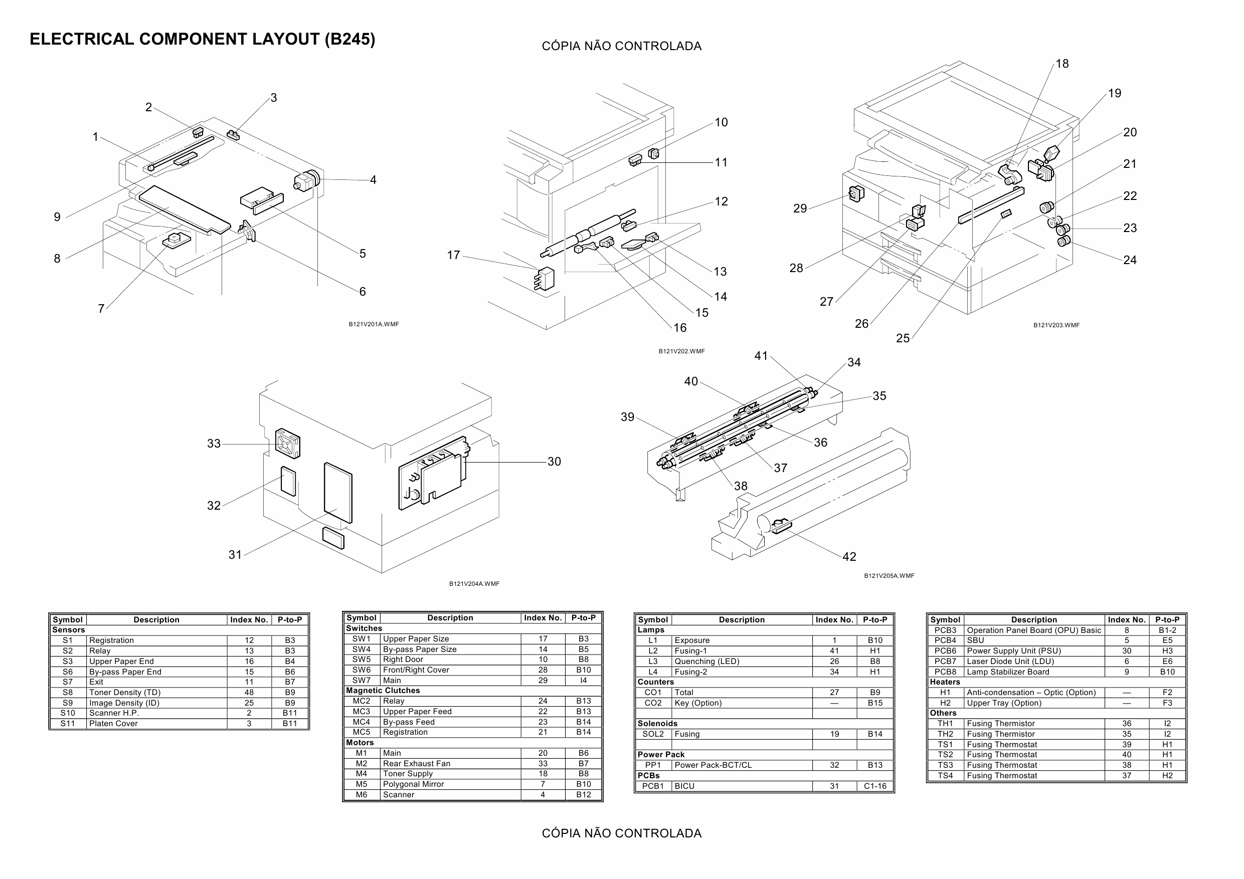 RICOH Aficio MP-1500 B245 Circuit Diagram-2